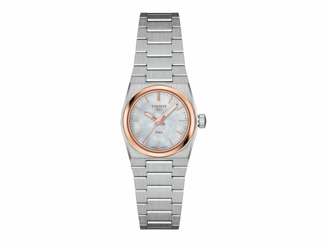 Tissot | Femme | Quartz | Acier Bicolore Rosé | PRX | ø25mm | T137.010.21.111.00