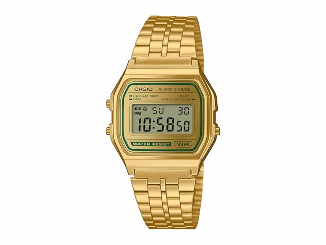 Casio | Mixte | Quartz | Digitale | Vintage | A158WEGV-9AEF