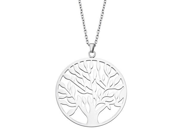 Lotus Style | Collier | Acier Inoxydable | Arbre de Vie | ø40mm | LS1898/1/1