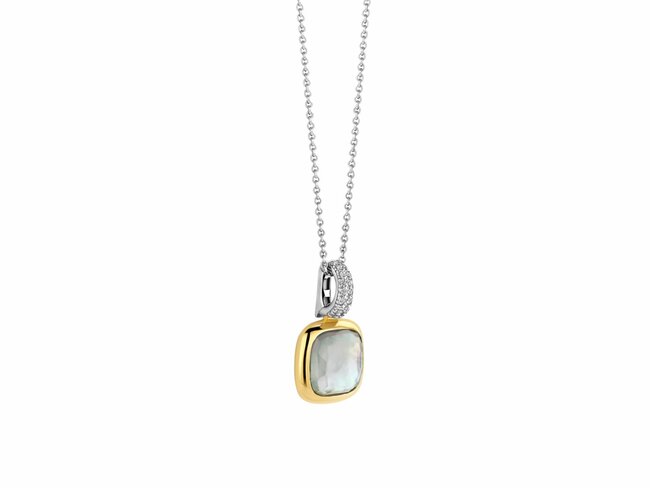 Ti Sento | Collier | Plaqué Or | Oxyde de Zirconium | 6829BL