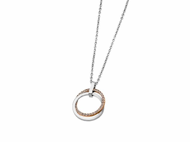 Lotus Style | Collier | Acier Inoxydable | Bicolore Rosé | LS1780/1/2