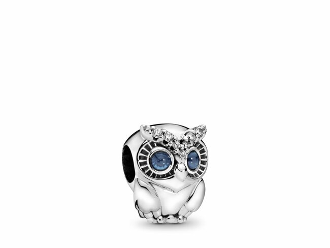 Pandora | Charm | Chouette Scintillant | 798397NBCB Pandora | Charm | Chouette Scintillant | 798397NBCB