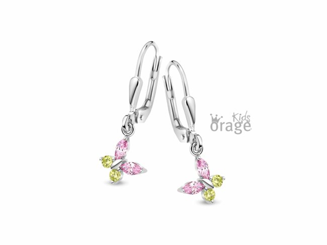 Orage Kids | Boucles D'Oreilles | Argent | Papillon | O/4964/A Orage Kids | Boucles D'Oreilles | Argent | Papillon | O/4964/A
