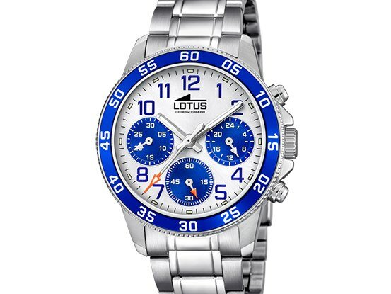 Lotus | Enfant | Quartz | Chrono | Acier Inoxydable | ø36mm | 18580/7 Lotus | Enfant | Quartz | Chrono | Acier Inoxydable | ø36mm | 18580/7