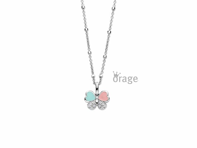 Orage Kids | Collier | Argent | Papillon | K2985 Orage Kids | Collier | Argent | Papillon | K2985