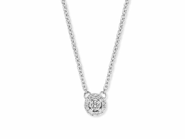 One More 18K | Collier | Or Blanc | Diamants 0.10ct | 928724/A One More 18K | Collier | Or Blanc | Diamants 0.10ct | 928724/A
