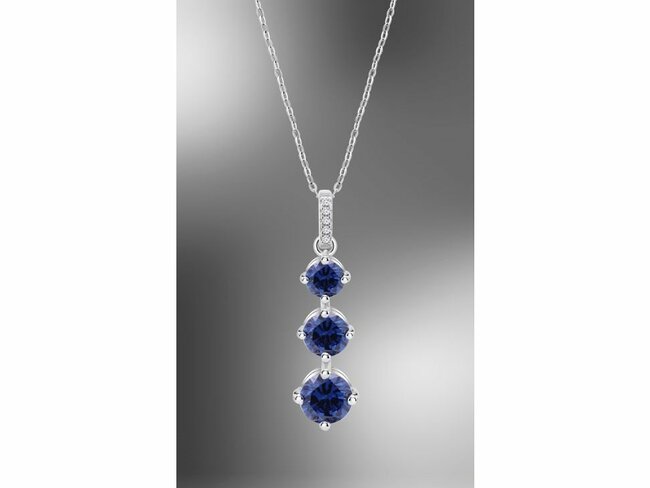 Lotus Silver | Collier | Argent | Oxyde de Zirconium | Lilas | LP3785-1/2 Lotus Silver | Collier | Argent | Oxyde de Zirconium | Lilas | LP3785-1/2