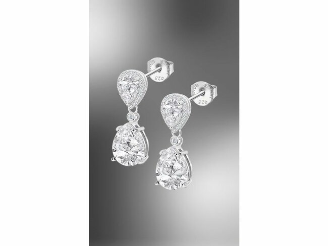 Lotus Silver | Boucles d'Oreilles | Argent | Oxyde de Zirconium | LP3788-4/1 Lotus Silver | Boucles d'Oreilles | Argent | Oxyde de Zirconium | LP3788-4/1