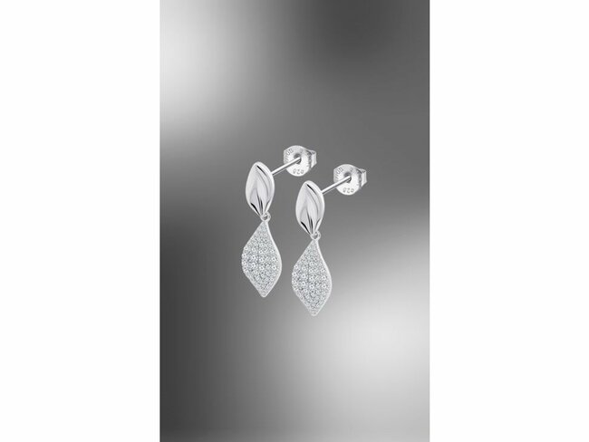 Lotus Silver | Boucles d'Oreilles | Argent | Oxyde de Zirconium | LP3843-4/1 Lotus Silver | Boucles d'Oreilles | Argent | Oxyde de Zirconium | LP3843-4/1