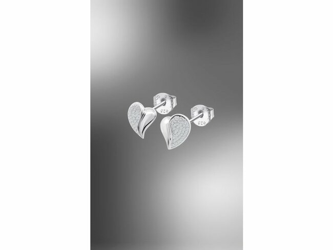 Lotus Silver | Boucles d'Oreilles | Argent | Oxyde de Zirconium | Coeur | LP3840-4/1 Lotus Silver | Boucles d'Oreilles | Argent | Oxyde de Zirconium | Coeur | LP3840-4/1