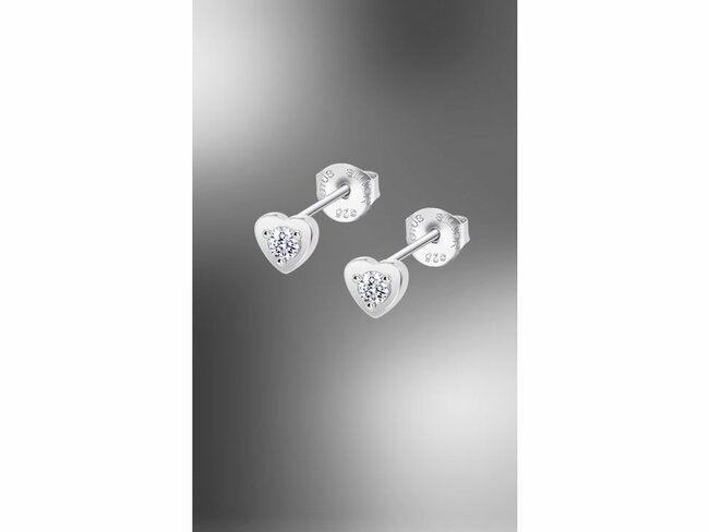 Lotus Silver | Boucles d'Oreilles | Argent | Oxyde de Zirconium | Coeur | LP3849-4/1 Lotus Silver | Boucles d'Oreilles | Argent | Oxyde de Zirconium | Coeur | LP3849-4/1