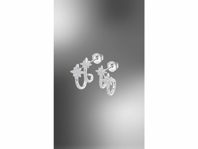Lotus Silver | Boucles d'Oreilles | Argent | Oxyde de Zirconium | LP3837-4/1 Lotus Silver | Boucles d'Oreilles | Argent | Oxyde de Zirconium | LP3837-4/1