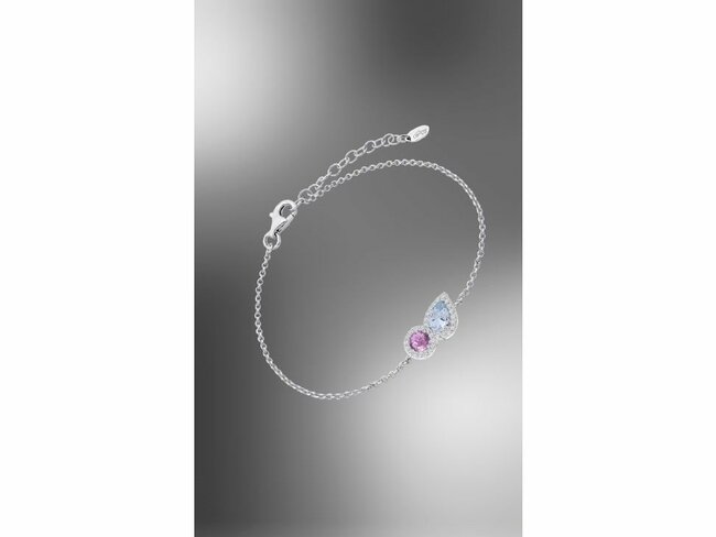 Lotus Silver | Bracelet | Argent | Oxyde de Zirconium | LP3841-2/1 Lotus Silver | Bracelet | Argent | Oxyde de Zirconium | LP3841-2/1