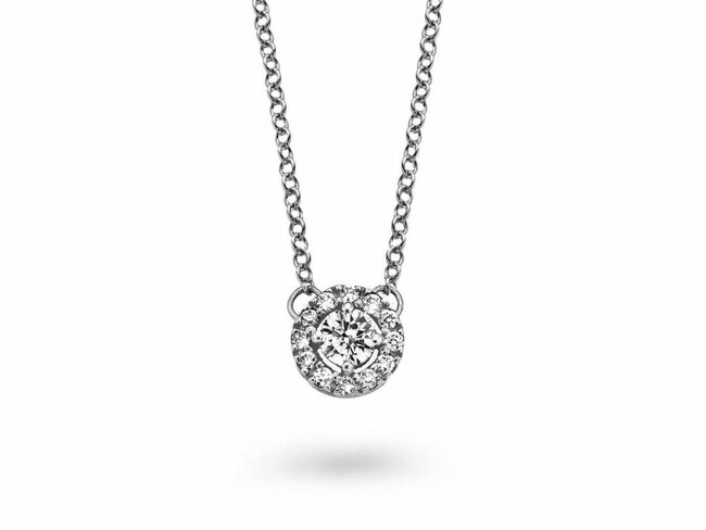 One More 18K | Collier | Or Blanc | Diamants 0.165ct | 047522/A One More 18K | Collier | Or Blanc | Diamants 0.165ct | 047522/A
