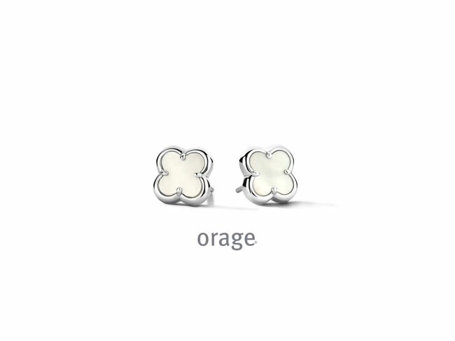 Orage | Boucles d'Oreilles | Argent | Nacre | BA131 Orage | Boucles d'Oreilles | Argent | Nacre | BA131