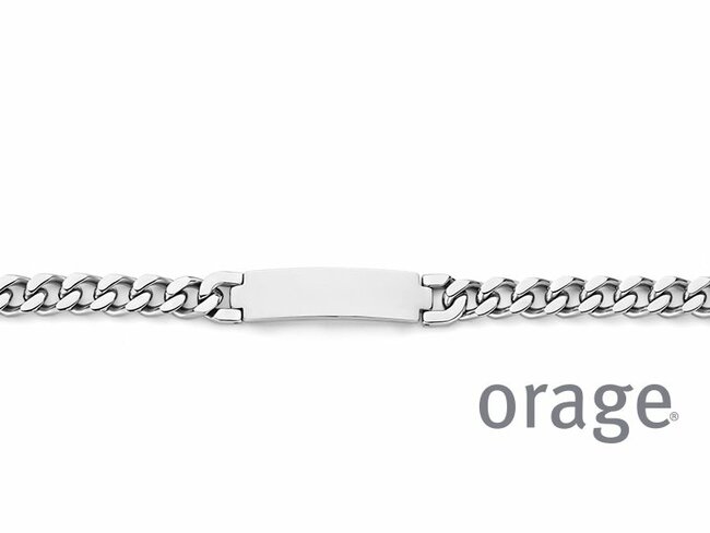 Orage | Bracelet | Acier | Identité | Personnalisable | AW153 Orage | Bracelet | Acier | Identité | Personnalisable | AW153