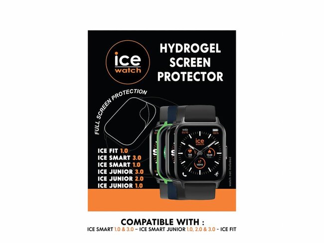 Ice-Watch | Hydrogel Film Kit | Ice Smart 1.0 | 3.0 | Junior | Fit | 022398 Ice-Watch | Hydrogel Film Kit | Ice Smart 1.0 | 3.0 | Junior | Fit | 022398