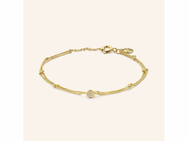 Diamanti Per Tutti | Bracelet | Argent | Plaqué Or | Diamants | M2508-3S1 Diamanti Per Tutti | Bracelet | Argent | Plaqué Or | Diamants | M2508-3S1