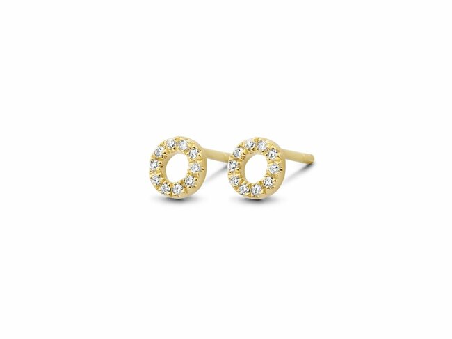 Diamanti Per Tutti | Boucles d'Oreilles | Plaqué Or | Diamants | M2106 DO Diamanti Per Tutti | Boucles d'Oreilles | Plaqué Or | Diamants | M2106 DO