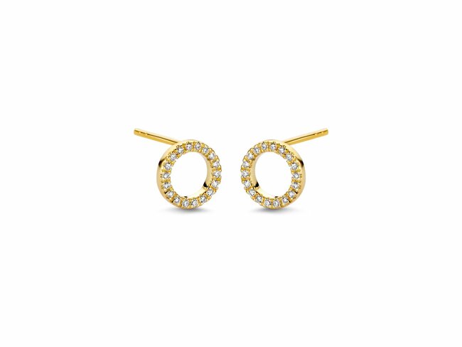 Diamanti Per Tutti | Boucles d'Oreilles | Plaqué Or |Diamants | M2108 DO Diamanti Per Tutti | Boucles d'Oreilles | Plaqué Or |Diamants | M2108 DO