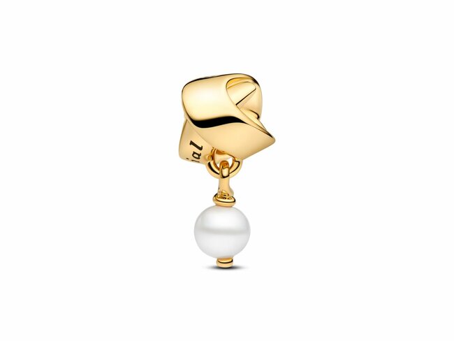 Pandora | Charm | Ruban Perle d'eau Douce Traitée | 763784C01 Pandora | Charm | Ruban Perle d'eau Douce Traitée | 763784C01