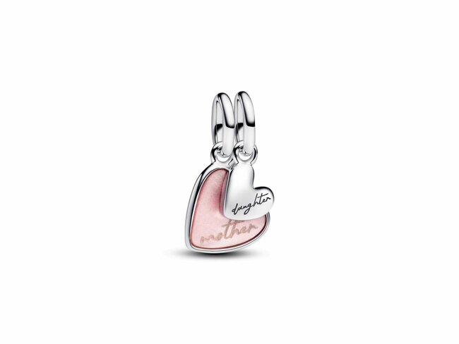 Pandora | Charm | Argent | Séparable Mère et Fille | 793766C01 Pandora | Charm | Argent | Séparable Mère et Fille | 793766C01