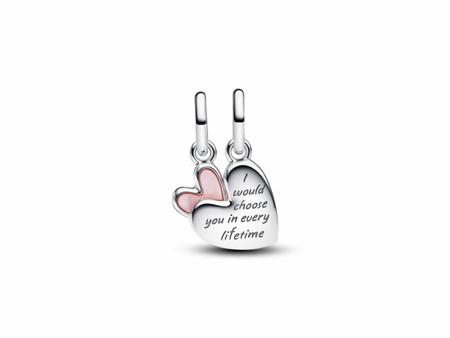 Pandora | Charm | Argent | Séparable Mère et Fille | 793766C01 Pandora | Charm | Argent | Séparable Mère et Fille | 793766C01