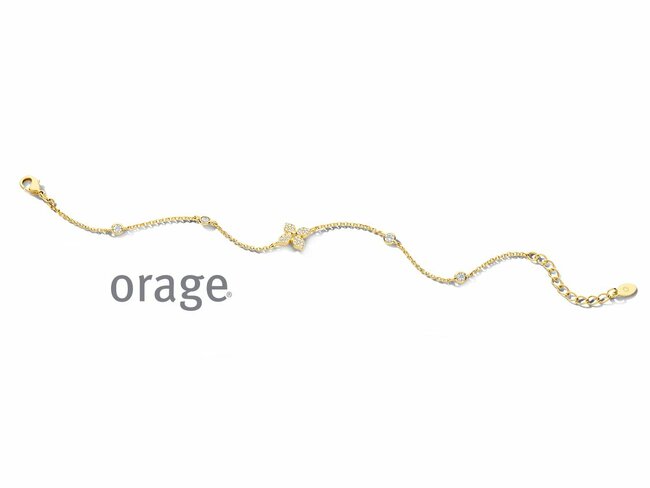 Orage | Bracelet | Plaqué Or | Oxyde de Zirconium | BA365 Orage | Bracelet | Plaqué Or | Oxyde de Zirconium | BA365