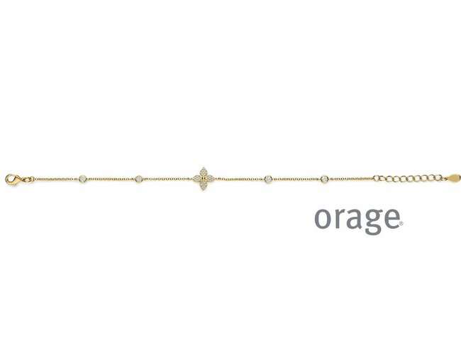 Orage | Bracelet | Plaqué Or | Oxyde de Zirconium | BA365 Orage | Bracelet | Plaqué Or | Oxyde de Zirconium | BA365