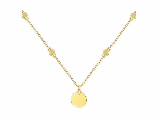 La Garçonne Diamant | Collier | Plaqué Or | Diamant 0.015ct | Personnalisable | 26700040 La Garçonne Diamant | Collier | Plaqué Or | Diamant 0.015ct | Personnalisable | 26700040