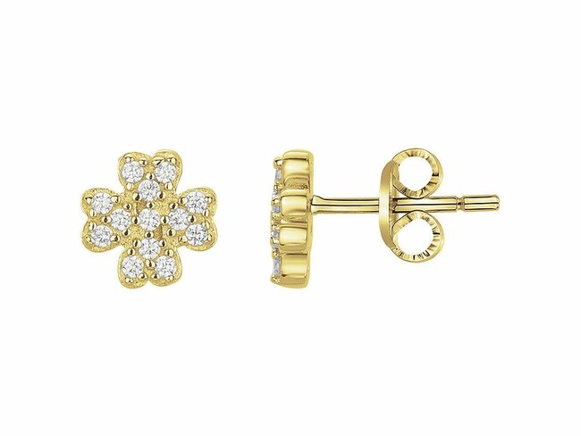 Loumya Silver | Boucles d'Oreilles | Plaqué Or | Oxyde de Zirconium | 76400362 Loumya Silver | Boucles d'Oreilles | Plaqué Or | Oxyde de Zirconium | 76400362