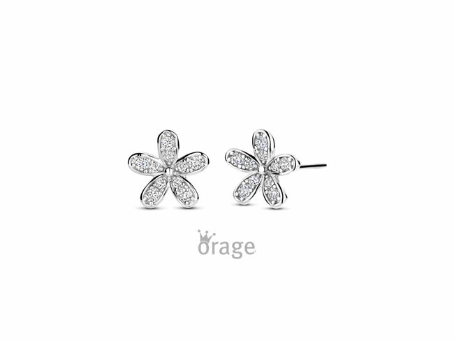 Orage | Boucles d'Oreilles | Argent | Oxyde de Zirconium | K2906 Orage | Boucles d'Oreilles | Argent | Oxyde de Zirconium | K2906