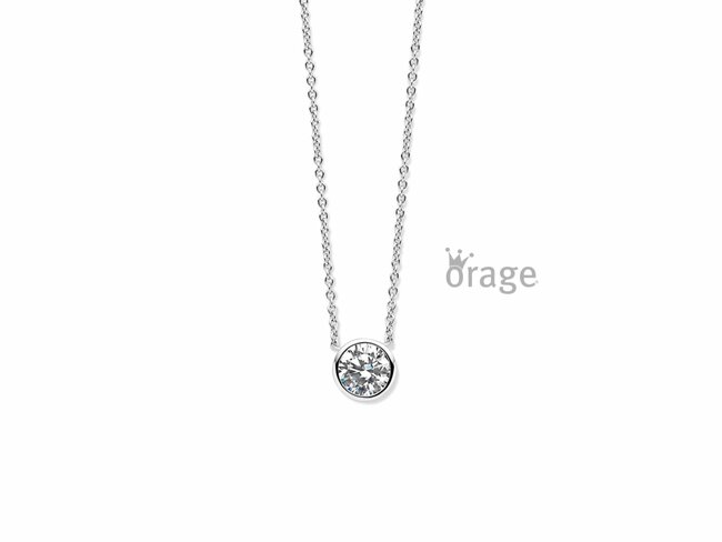 Orage | Collier | Argent | Oxyde de Zirconium | K2855 Orage | Collier | Argent | Oxyde de Zirconium | K2855