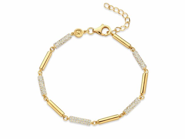 Naiomy Silver | Bracelet | Plaqué Or | Oxyde de Zirconium | N5A57 Naiomy Silver | Bracelet | Plaqué Or | Oxyde de Zirconium | N5A57