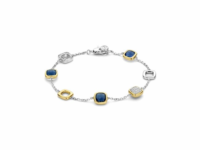 Ti Sento | Bracelet | Argent | Oxyde de Zirconium | Bleu | 23080DB Ti Sento | Bracelet | Argent | Oxyde de Zirconium | Bleu | 23080DB