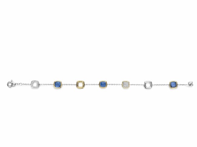Ti Sento | Bracelet | Argent | Oxyde de Zirconium | Bleu | 23080DB Ti Sento | Bracelet | Argent | Oxyde de Zirconium | Bleu | 23080DB