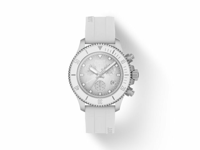 Tissot | Femme | Quartz | Chrono | Seastar 1000 | Silicone | ø38mm | T1202171701100 Tissot | Femme | Quartz | Chrono | Seastar 1000 | Silicone | ø38mm | T1202171701100