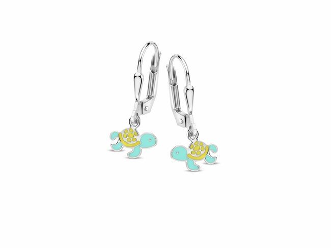 Naiomy Silver | Boucles d'Oreilles | Tortue | Argent | Vert | PD107 Naiomy Silver | Boucles d'Oreilles | Tortue | Argent | Vert | PD107