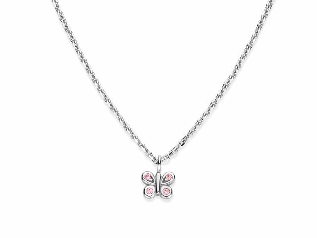 N.Princess | Collier | Papillon | Argent | Oxyde de Zirconium | PI142 N.Princess | Collier | Papillon | Argent | Oxyde de Zirconium | PI142