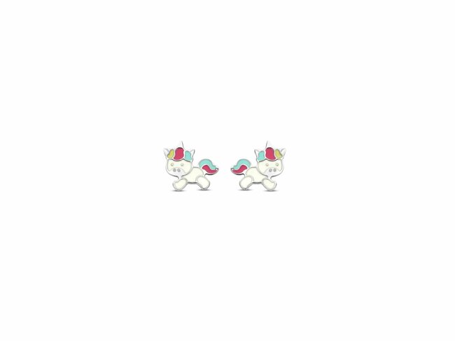 N.Princess | Boucles d'Oreilles | Licorne | Argent | PB105 N.Princess | Boucles d'Oreilles | Licorne | Argent | PB105