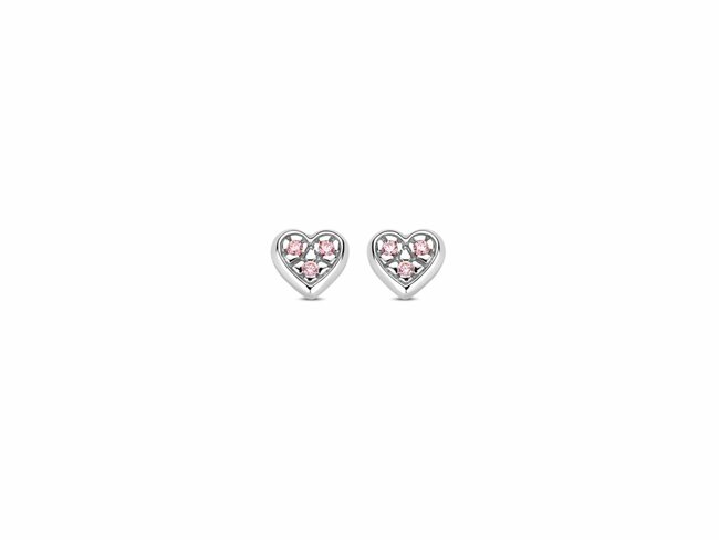N.Princess | Boucles d'Oreilles | Argent | Oxyde de Zirconium | Coeur | PA061 N.Princess | Boucles d'Oreilles | Argent | Oxyde de Zirconium | Coeur | PA061