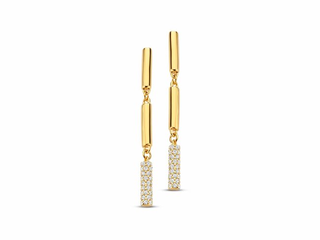 Naiomy Silver | Boucles d'Oreilles | Plaqué Or | Oxyde de Zirconium | N5A56 Naiomy Silver | Boucles d'Oreilles | Plaqué Or | Oxyde de Zirconium | N5A56