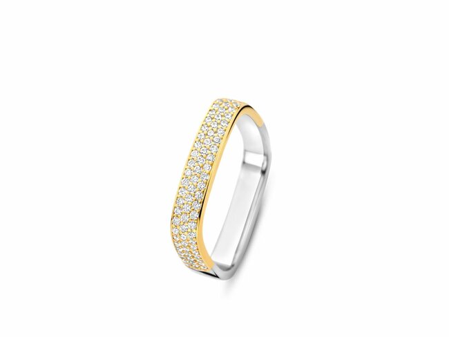 Naiomy Silver | Bague | Plaqué Or | Oxyde de Zirconium | N5E55 Naiomy Silver | Bague | Plaqué Or | Oxyde de Zirconium | N5E55