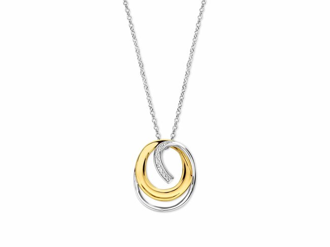 Naiomy Silver | Collier | Bicolore | Oxyde de Zirconium | N5F66 Naiomy Silver | Collier | Bicolore | Oxyde de Zirconium | N5F66