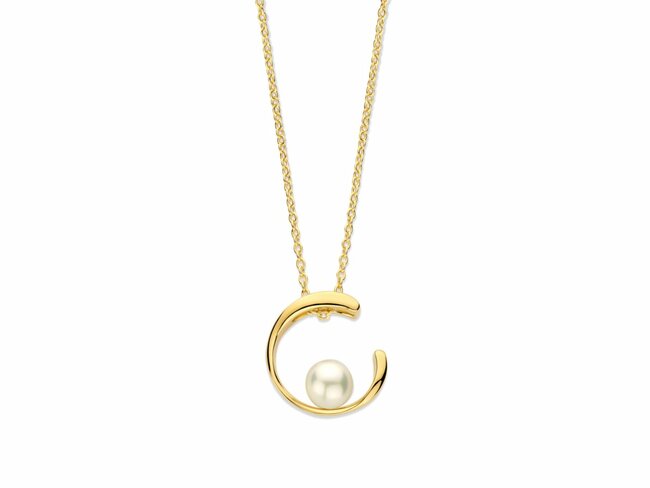 Naiomy Silver | Collier | Plauqé Or | Perle | N5I61