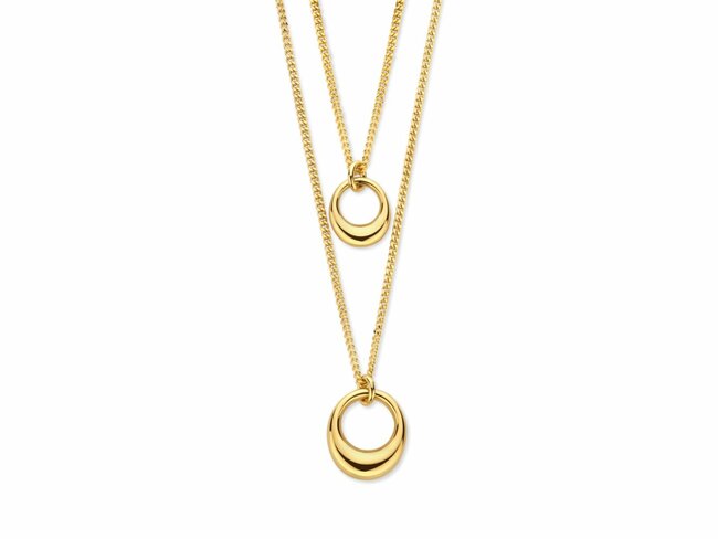 Naiomy Silver | Collier | Plaqué Or | Double | N5J51 Naiomy Silver | Collier | Plaqué Or | Double | N5J51