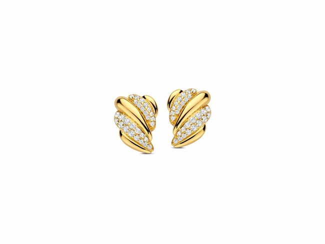 Naiomy Silver | Boucles d'Oreilles | Plaqué Or | Oxyde de Zirconium | N5H62 Naiomy Silver | Boucles d'Oreilles | Plaqué Or | Oxyde de Zirconium | N5H62