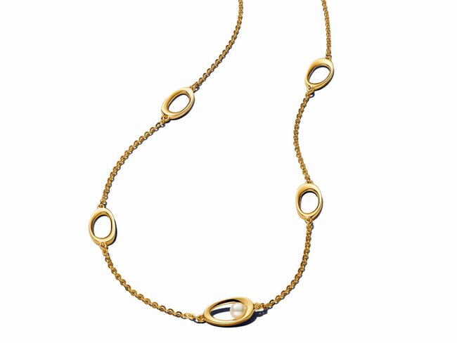Pandora | Collier | Ovale Forme Organique | Perle de Culture d'Eau Douce | 363883C01 Pandora | Collier | Ovale Forme Organique | Perle de Culture d'Eau Douce | 363883C01