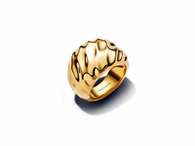 Pandora | Bague | Spectaculaire Ondulée | Dorée | 163884C00 Pandora | Bague | Spectaculaire Ondulée | Dorée | 163884C00