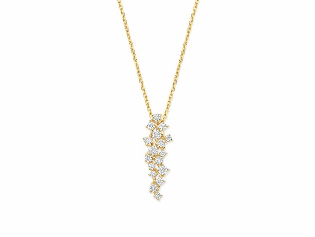Naiomy Silver | Collier | Plaqué Or | Oxyde de Zirconium | N5D62 Naiomy Silver | Collier | Plaqué Or | Oxyde de Zirconium | N5D62